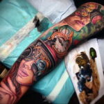 Фото мужского рисунка тату 09.01.2021 №10468 -male tattoo- tatufoto.com