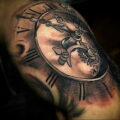 Фото пример рисунка для тату часы 19.01.2021 №0051 - tattoo clock - tatufoto.com