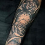 Фото пример рисунка для тату часы 19.01.2021 №0057 - tattoo clock - tatufoto.com