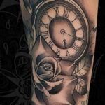 Фото пример рисунка для тату часы 19.01.2021 №0070 - tattoo clock - tatufoto.com