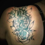 Фото пример рисунка для тату часы 19.01.2021 №0083 - tattoo clock - tatufoto.com