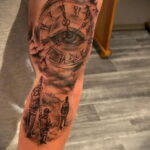 Фото пример рисунка для тату часы 19.01.2021 №0086 - tattoo clock - tatufoto.com