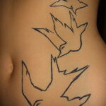 Фото пример рисунка тату для девушки 24.01.2021 №0059 - tattoo for girl - tatufoto.com