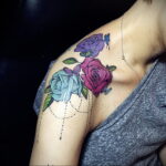 Фото пример рисунка тату для девушки 24.01.2021 №0247 - tattoo for girl - tatufoto.com