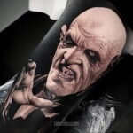 Фото страшного рисунка тату 10.01.2021 №10020 -scary tattoo- tatufoto.com