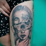 Фото страшного рисунка тату 10.01.2021 №10022 -scary tattoo- tatufoto.com