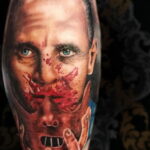 Фото страшного рисунка тату 10.01.2021 №10061 -scary tattoo- tatufoto.com