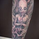 Фото страшного рисунка тату 10.01.2021 №10068 -scary tattoo- tatufoto.com