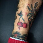Фото тату вишня 07.01.2021 №1147 -cherry tattoo- tatufoto.com