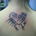 Фото тату зодиак скорпион 16.01.2021 №0006 -scorpio zodiac tattoo- tatufoto.com