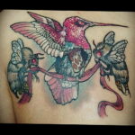 Фото тату мохнатый полосатый шмель 03.01.2021 №139 -bumblebee tattoo- tatufoto.com