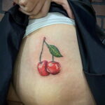 Фото тату рисунок вишня 07.01.2021 №216 -cherry tattoo- tatufoto.com