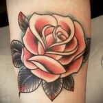 Фото тату роза для девушки 25.01.2021 №0044 - rose tattoo for girls - tatufoto.com