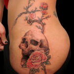 Фото тату роза для девушки 25.01.2021 №0059 - rose tattoo for girls - tatufoto.com