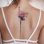 Фото тату роза для девушки 25.01.2021 №0061 - rose tattoo for girls - tatufoto.com