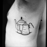Фото тату чайник 06.01.2021 №011 -tattoo teapot- tatufoto.com