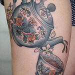 Фото тату чайник 06.01.2021 №021 -tattoo teapot- tatufoto.com