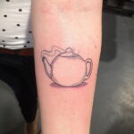 Фото тату чайник 06.01.2021 №043 -tattoo teapot- tatufoto.com