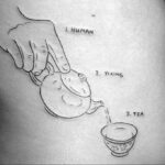 Фото тату чайник 06.01.2021 №049 -tattoo teapot- tatufoto.com