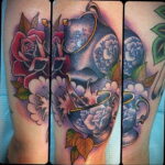 Фото тату чайник 06.01.2021 №059 -tattoo teapot- tatufoto.com