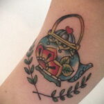 Фото тату чайник 06.01.2021 №099 -tattoo teapot- tatufoto.com