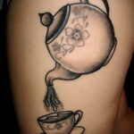 Фото тату чайник 06.01.2021 №103 -tattoo teapot- tatufoto.com