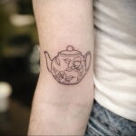 Фото тату чайник 06.01.2021 №118 -tattoo teapot- tatufoto.com