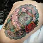 Фото тату чайник 06.01.2021 №124 -tattoo teapot- tatufoto.com