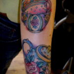 Фото тату чайник 06.01.2021 №125 -tattoo teapot- tatufoto.com