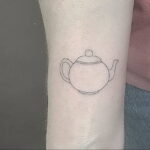 Фото тату чайник 06.01.2021 №134 -tattoo teapot- tatufoto.com