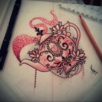 Фото тату чайник 06.01.2021 №136 -tattoo teapot- tatufoto.com