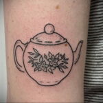 Фото тату чайник 06.01.2021 №138 -tattoo teapot- tatufoto.com
