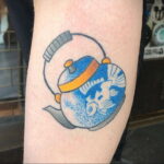 Фото тату чайник 06.01.2021 №141 -tattoo teapot- tatufoto.com