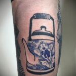 Фото тату чайник 06.01.2021 №144 -tattoo teapot- tatufoto.com