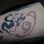 Фото тату чайник 06.01.2021 №146 -tattoo teapot- tatufoto.com