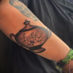 Фото тату чайник 06.01.2021 №157 -tattoo teapot- tatufoto.com