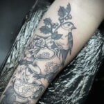Фото тату чайник 06.01.2021 №160 -tattoo teapot- tatufoto.com