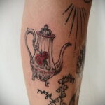Фото тату чайник 06.01.2021 №161 -tattoo teapot- tatufoto.com