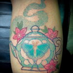 Фото тату чайник 06.01.2021 №165 -tattoo teapot- tatufoto.com
