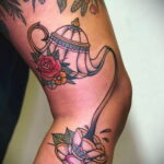 Фото тату чайник 06.01.2021 №191 -tattoo teapot- tatufoto.com