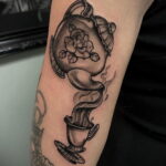 Фото тату чайник 06.01.2021 №192 -tattoo teapot- tatufoto.com