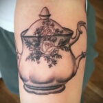 Фото тату чайник 06.01.2021 №211 -tattoo teapot- tatufoto.com