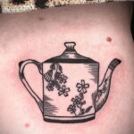 Фото тату чайник 06.01.2021 №213 -tattoo teapot- tatufoto.com