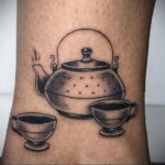 Фото тату чайник 06.01.2021 №245 -tattoo teapot- tatufoto.com