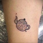 Фото тату чайник 06.01.2021 №246 -tattoo teapot- tatufoto.com