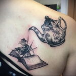 Фото тату чайник 06.01.2021 №247 -tattoo teapot- tatufoto.com
