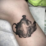 Фото тату чайник 06.01.2021 №263 -tattoo teapot- tatufoto.com