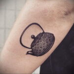 Фото тату чайник 06.01.2021 №271 -tattoo teapot- tatufoto.com