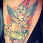 Фото тату чайник 06.01.2021 №275 -tattoo teapot- tatufoto.com