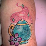 Фото тату чайник 06.01.2021 №278 -tattoo teapot- tatufoto.com